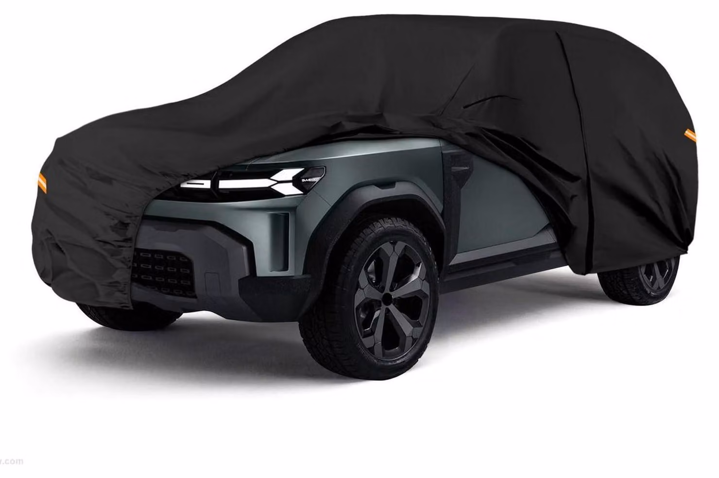 Copertura impermeabile per auto, compatibile con Dacia Bigster/Renault Boreal dal 2024 al 2025, copertura completa per tutte le condizioni atmosferiche con porta con cerniera