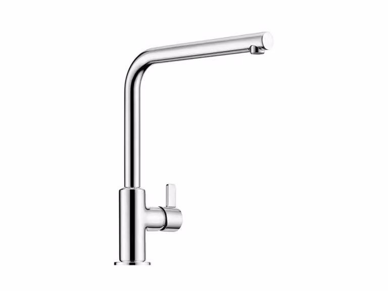 KLUDI L-INE XS 1 miscelatore cromato con canna fissa orientabile / Miscelatore da cucina
