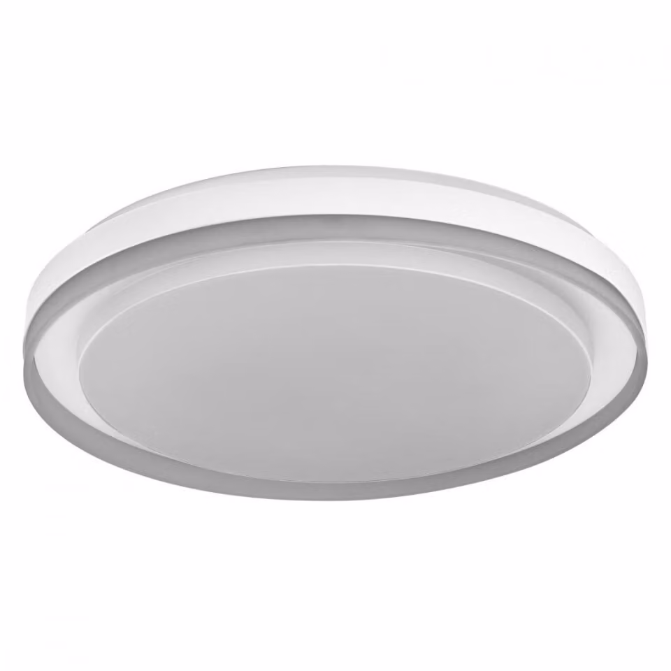 LEDVANCE SMART + WIFI Plafoniera LED, bianca, 32W, 3400lm, funzione luce bianca, dimmerabile, effetto luce Magic RGB dinamico, lunga durata, facile installazione, controllabile tramite app, 2700 - 6500K