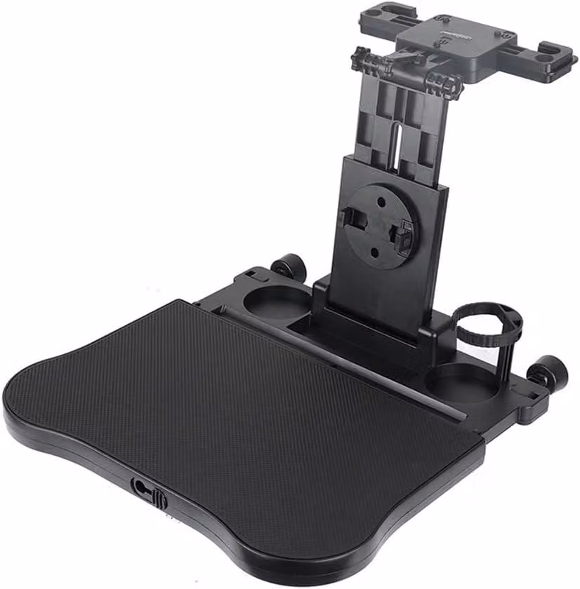 Accessori aggiuntivi per seggiolini auto: Tavolino regolabile per seggiolini auto, multifunzionale, pieghevole, da montare sul sedile posteriore dell'auto, utilizzabile come tavolino da pranzo o supporto per cellulare