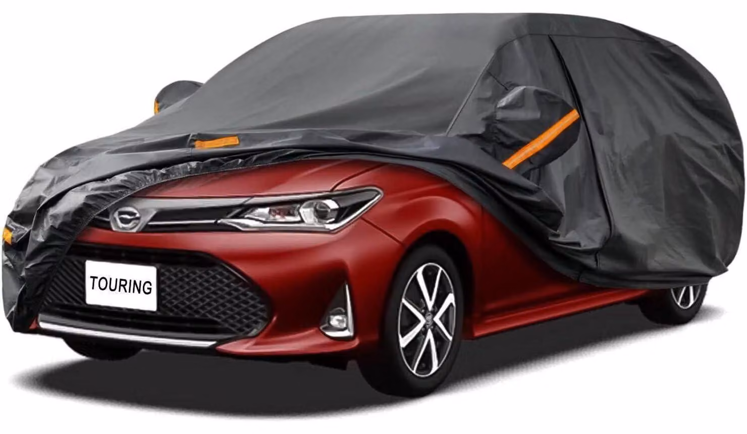 Copertura per auto impermeabile e traspirante, compatibile con Toyota Corolla Touring Sports dal 2018 al 2025, con 7 strati e copertura completa, colore nero