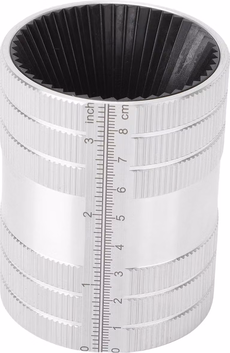 Alesatore interno-esterno da 5/16 pollici a 2-1/8 pollici Utensile per sbavatura tubi da 12–54 mm in acciaio inossidabile, rame, alluminio e PVC