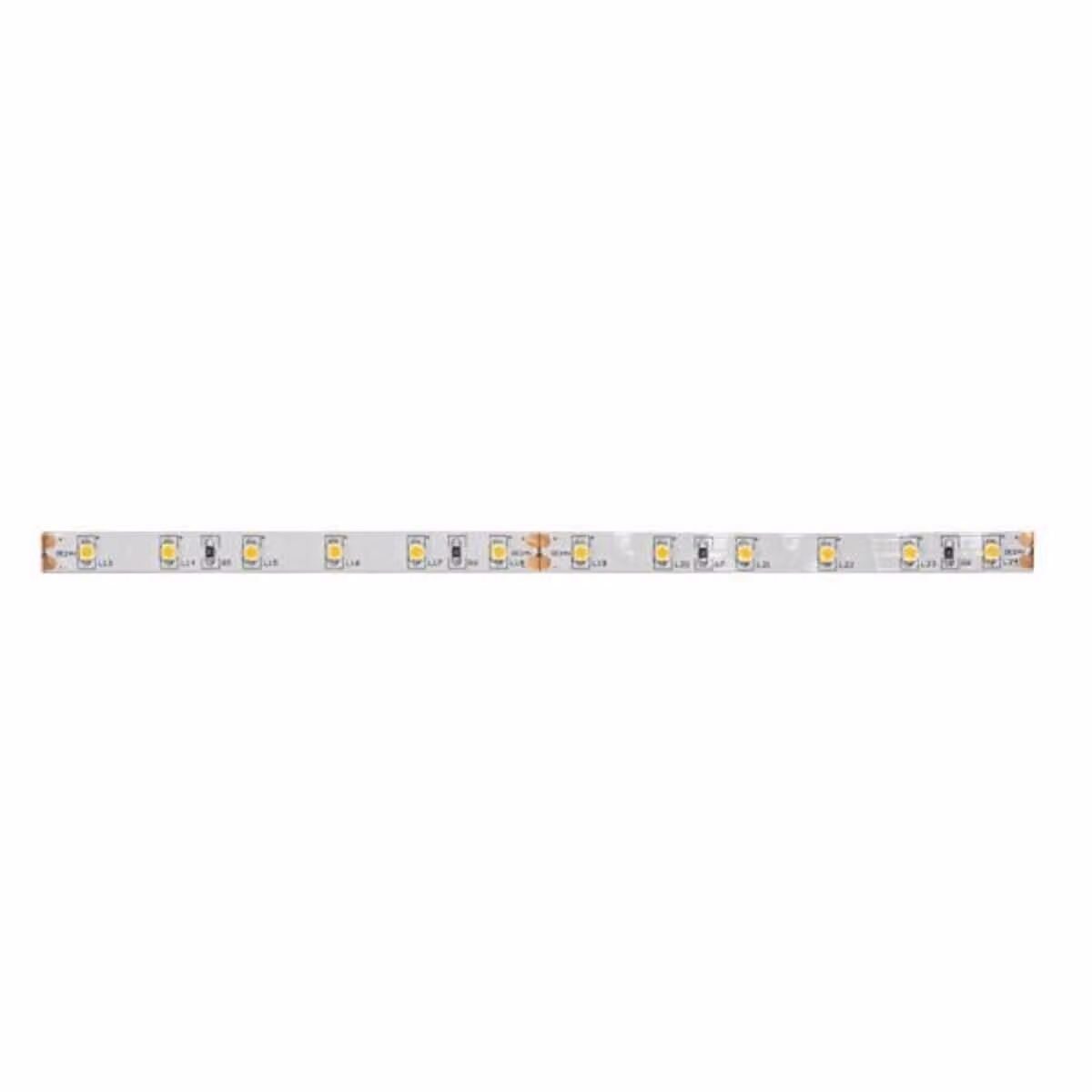 Striscia flessibile LED 5000mm 24V 3100K IP00 - Nastro leggero / tubo / nastro 24V bianco 15201003