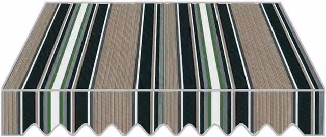 Tenda da Sole a Caduta Bauer Multicolore in Poliestere e Alluminio L: 300 cm, H: 250 cm – 1