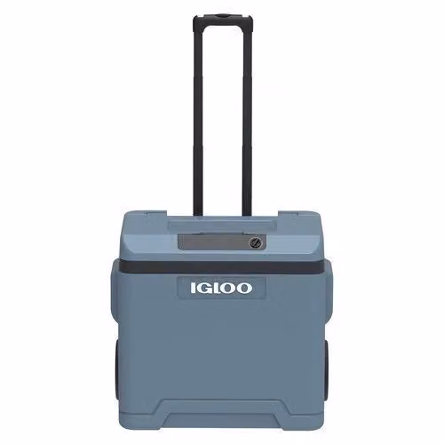 Frigorifero Portatile Termoelettrico Igloo IE42 Blu con Ruote e Maniglia Telescopica, Capacità 42 L, 12V/230V – 2