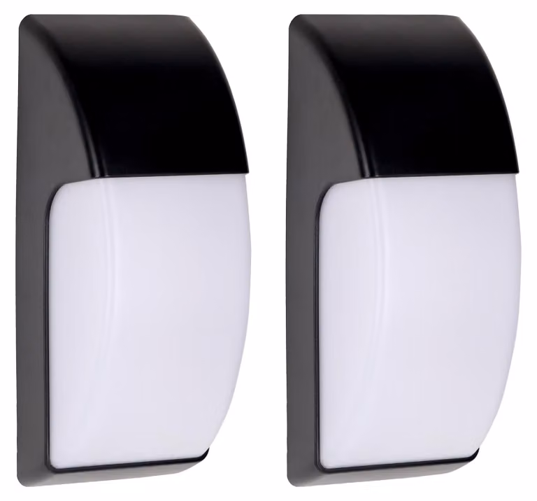 Lampada da esterno a LED, modello C4, potenza 23 W, flusso luminoso 1263 lm, grado di protezione IP65, colore nero