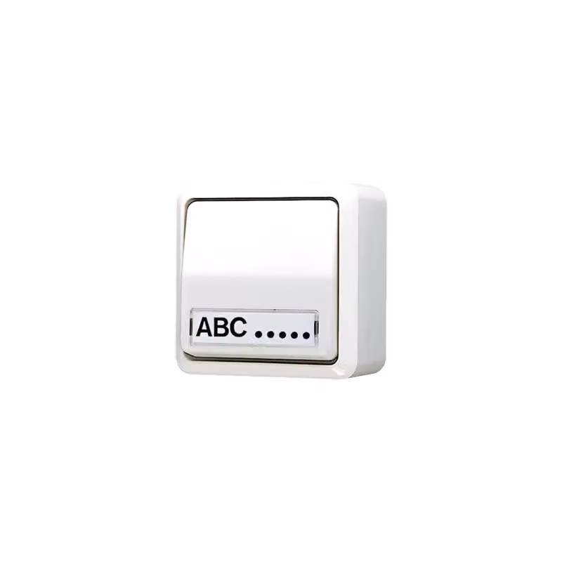 Jung 606ANAWW Interruttore a bilanciere 10 AX 250 V ~ bianco alpino