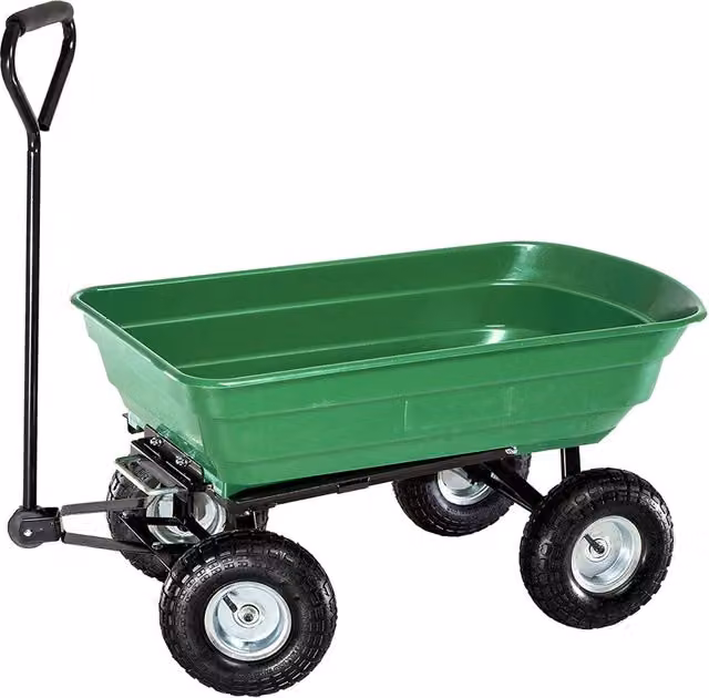 Carrellino da Giardino Ribaltabile Capacità Vasca Lif Tippy 75 Lt