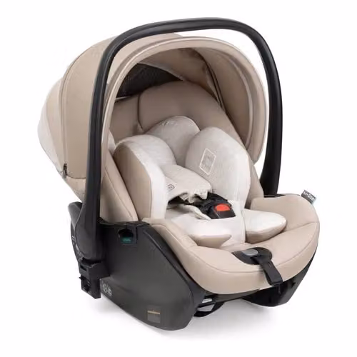 Seggiolino auto Chicco First Seat Easy Flat Recline System I-Size per altezza 40-87 cm, colore arancione e beige – 2