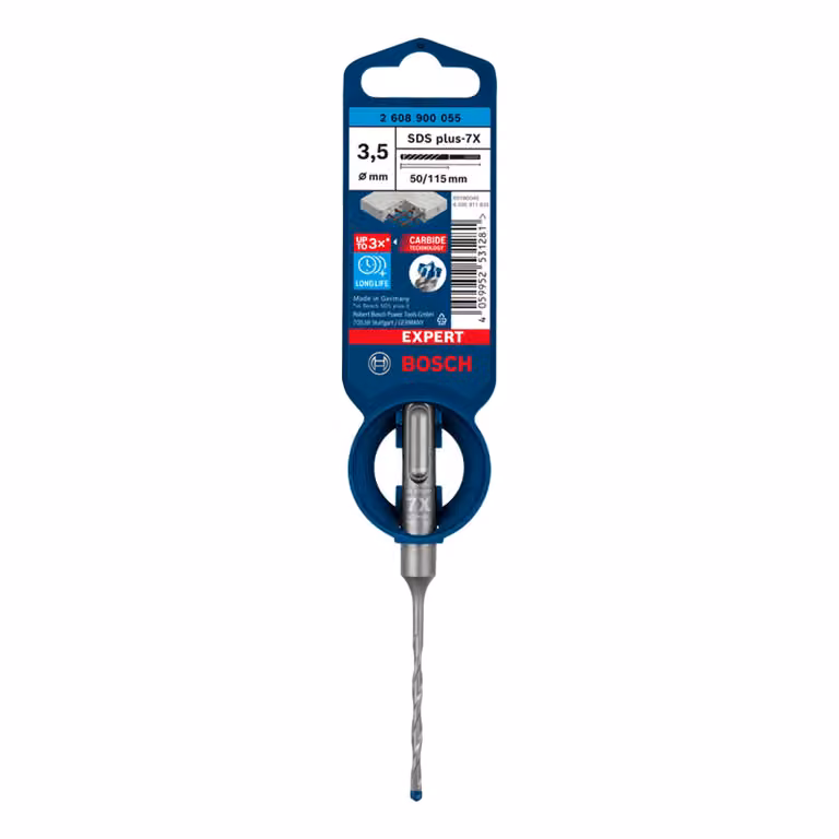 Punta EXP SDS plus-7X Bosch, 3,5x50x115 mm