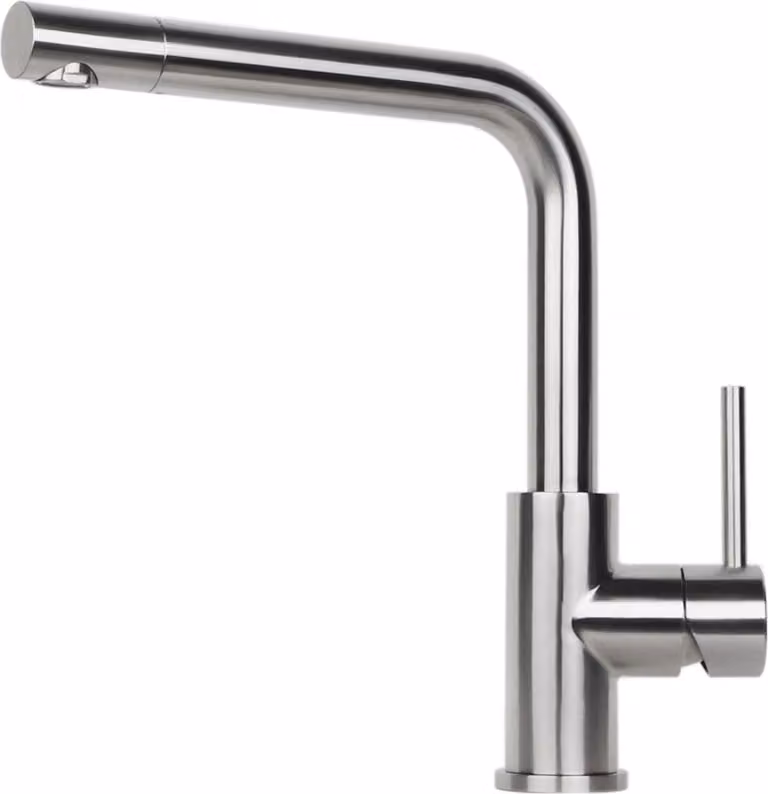 Miscelatore monocomando Reginox Somo acciaio inox spazzolato