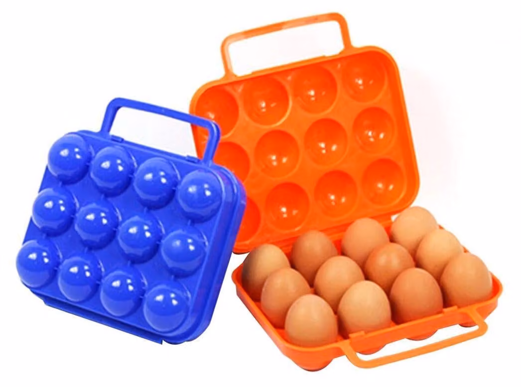Contenitore per uova Contenitore per uova, adatto a 12 uova, in plastica
