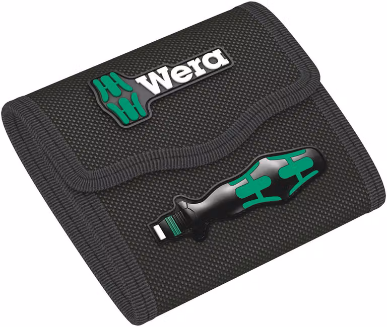 Wera 05136471001 Borsa Pieghevole per Fino a 33 Pezzi Kraftform Compatta, Vuota, Wera