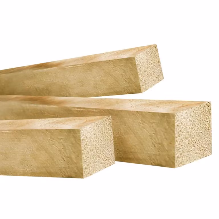 TRAVETTI In Legno Levigato 4x4x203 cm - KIT da 10 pezzi