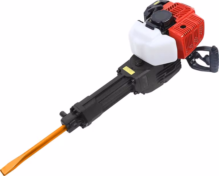 Martello a percussione, potenza 1900W, energia ad alto impatto, rosso