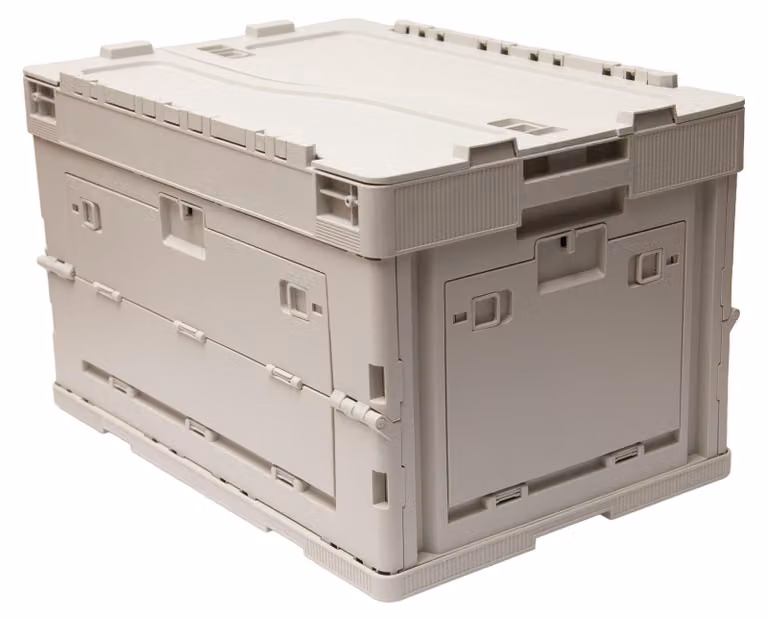 040 Parts Faltbox 65L pieghevole grigio cassa impilabile per VW T6.1 T7 Multivan