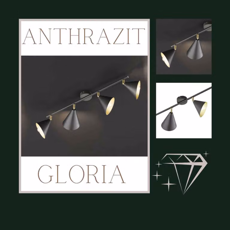Plafoniera WOFI Gloria 4flg.