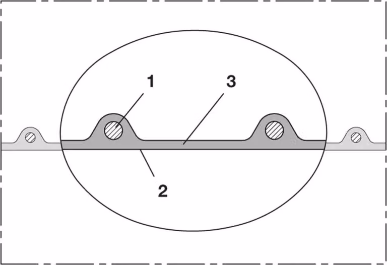 Tubo aspirante e di mandata TIMBERDUC PUR 533 AS, diametro interno: 225 mm, diametro esterno: 234,00 mm, spessore: 4,5 mm, lunghezza: 10 m