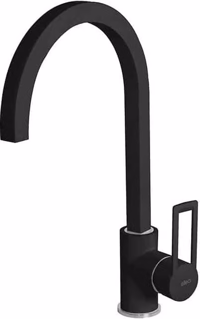 Rubinetto Miscelatore Cucina Elleci Bridge Keratek Plus Nero Assoluto MKKBRI86
