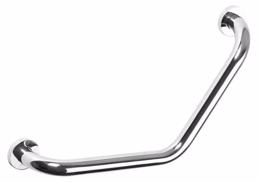 Maniglia angolata a 45° Bemeta Omega 460 mm cromata