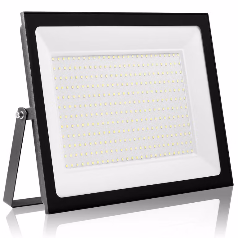 Faretto LED da esterno - 300 W - Illuminazione esterna - Grado di protezione IP66 (resistente all'acqua) - 3000 K (luce bianco caldo) - 220–240 V - Confezione da 1 - Adatto per giardino, garage