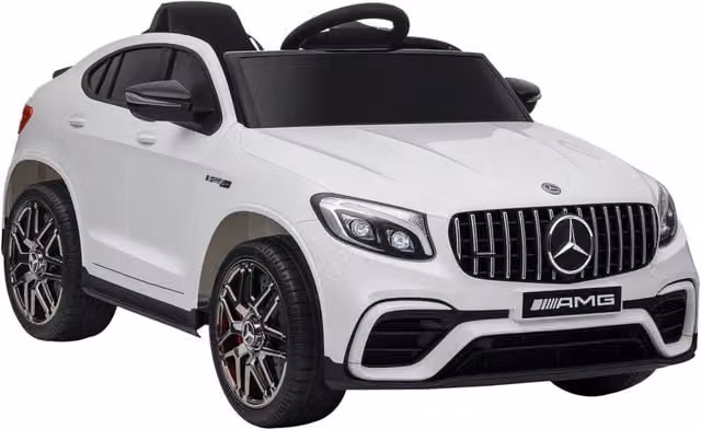 Macchina Elettrica per Bambini Mercedes ¨C Xylo ¨C Bianco con Telecomando e Cintura di Sicurezza 3-5 Anni