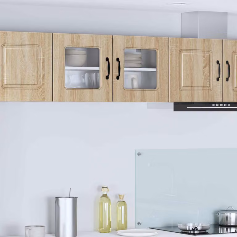 vidaXL Pannello per lavastoviglie Kalmar Rovere Sonoma marrone L: 80 cm, P: 31 cm, H: 40 cm