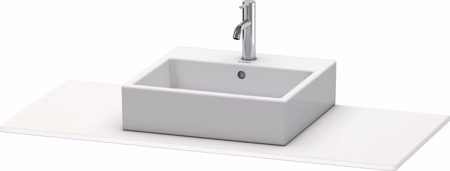 Console Duravit XSquare, 1 découpe, 800x16x550mm, XS060D08484, XS060D08484