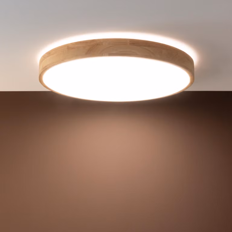 Lampada da parete e da soffitto a LED, Ø 50 cm, 60 W, 6300 lm, 3000-6500 K, CCT