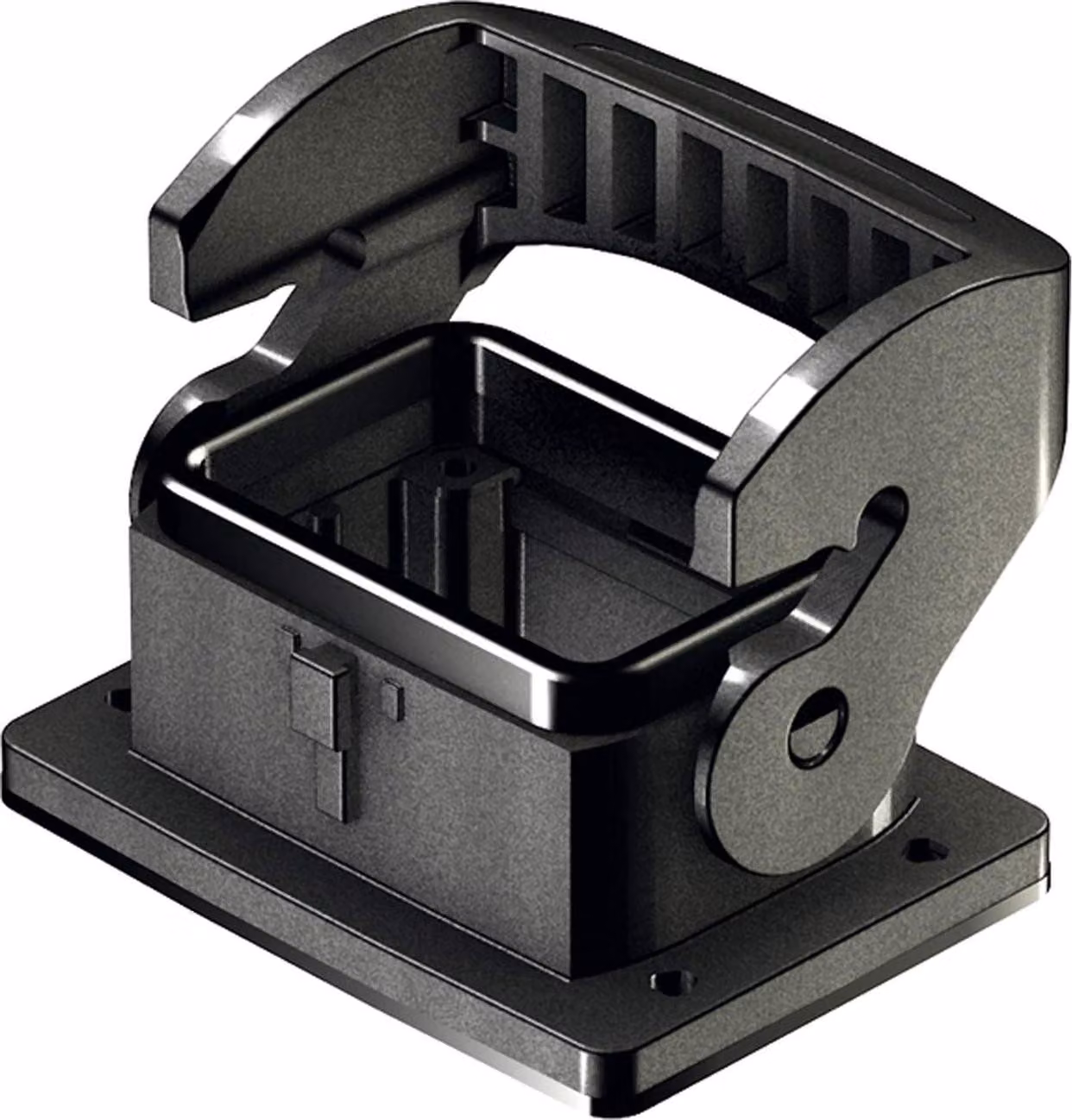 HARTING Han ECO 6B Custodia da montaggio con telaio di supporto con 1 staffa longitudinale - 1 pezzo