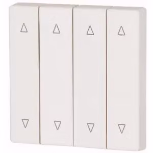 Eaton interruttore a bilanciere quadruplo, bianco traffico lucido, Jalo 179606