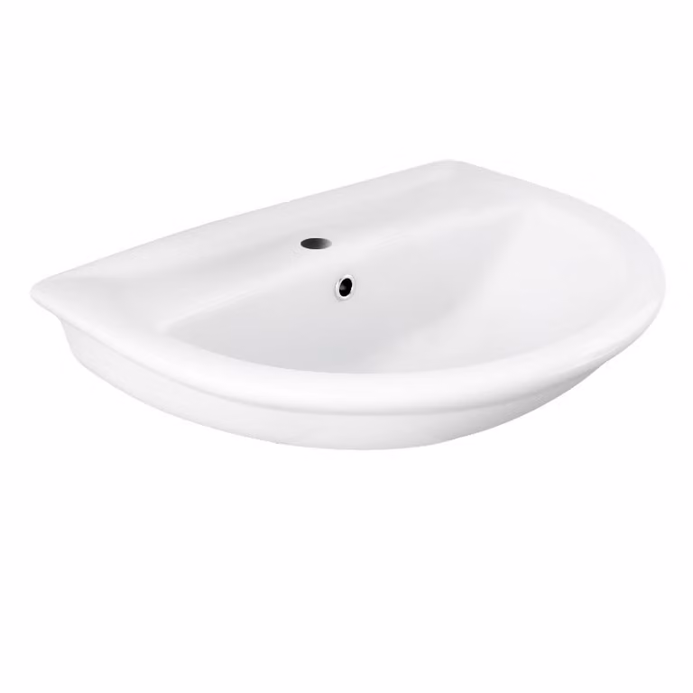 Lavabo sospeso in ceramica 65 cm Rak Ceramics Karla - Bianco