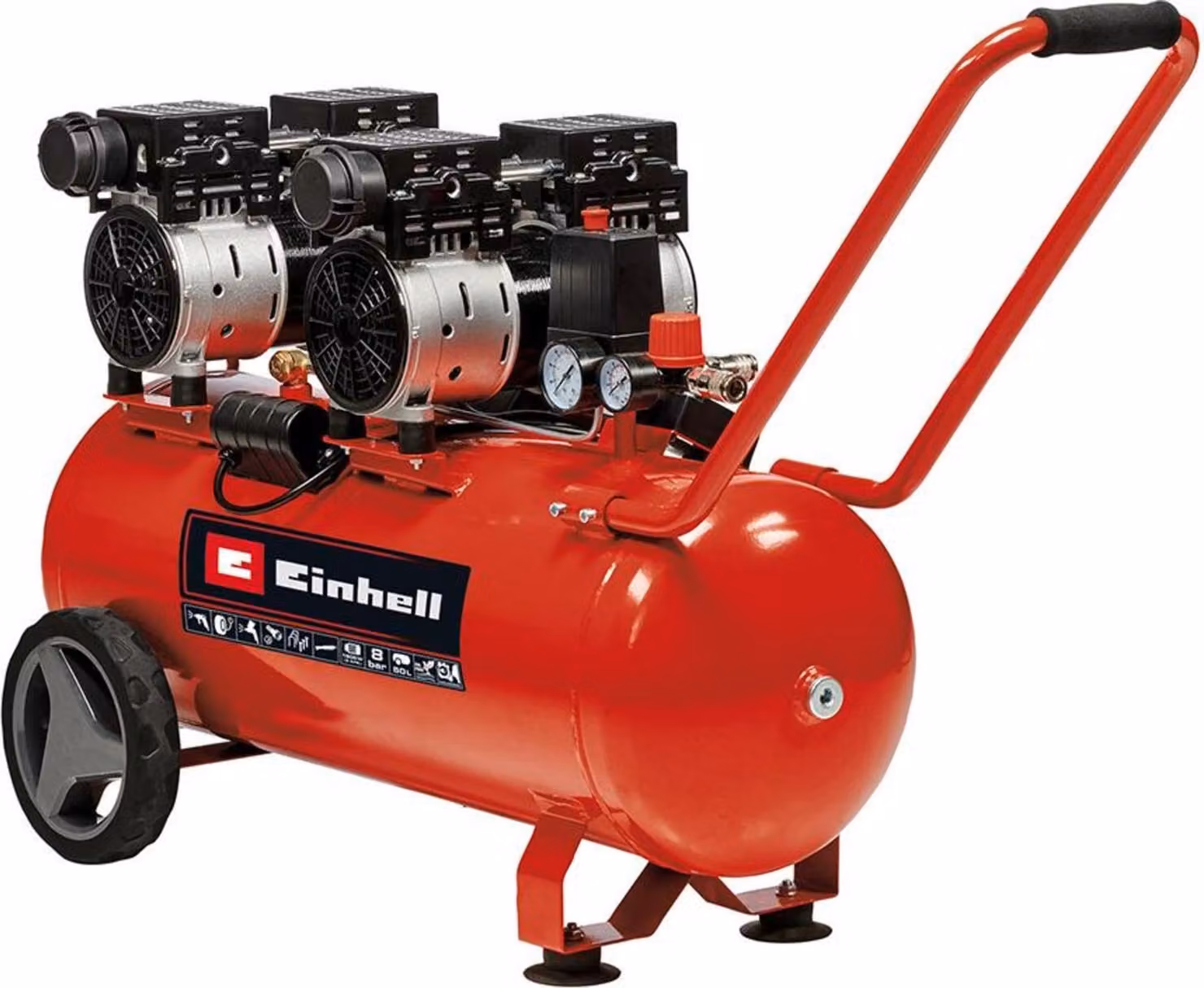 Einhell TE-AC 50 Compressore d'aria silenzioso 1500 W 270 l/min