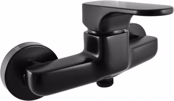 Miscelatore doccia incasso Rav Slezak YUKON in ottone nero opaco