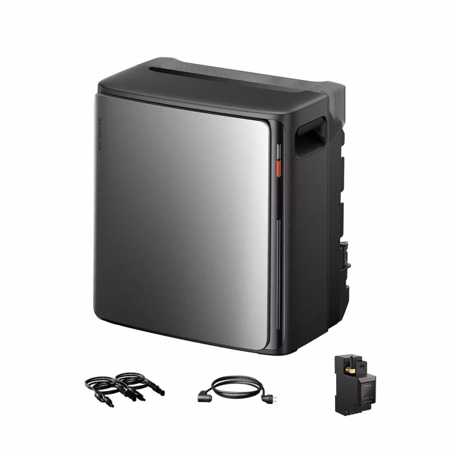 Centrale elettrica da balcone Ecoflow Stream Ultra X 3,84 kWh con apporto solare 2300W incl. contatore intelligente per centrale elettrica da balcone (0% IVA)