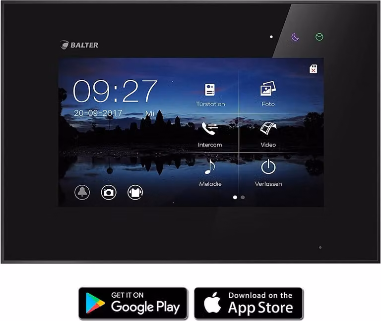 Monitor Balter EVO con app, nero