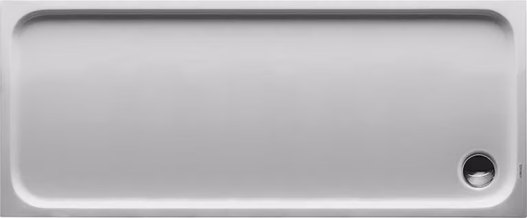 Duravit D-Code Receveur de douche, 1700x700mm, Rectangulaire, Version encastrée, 720096000000001, 720096000000001