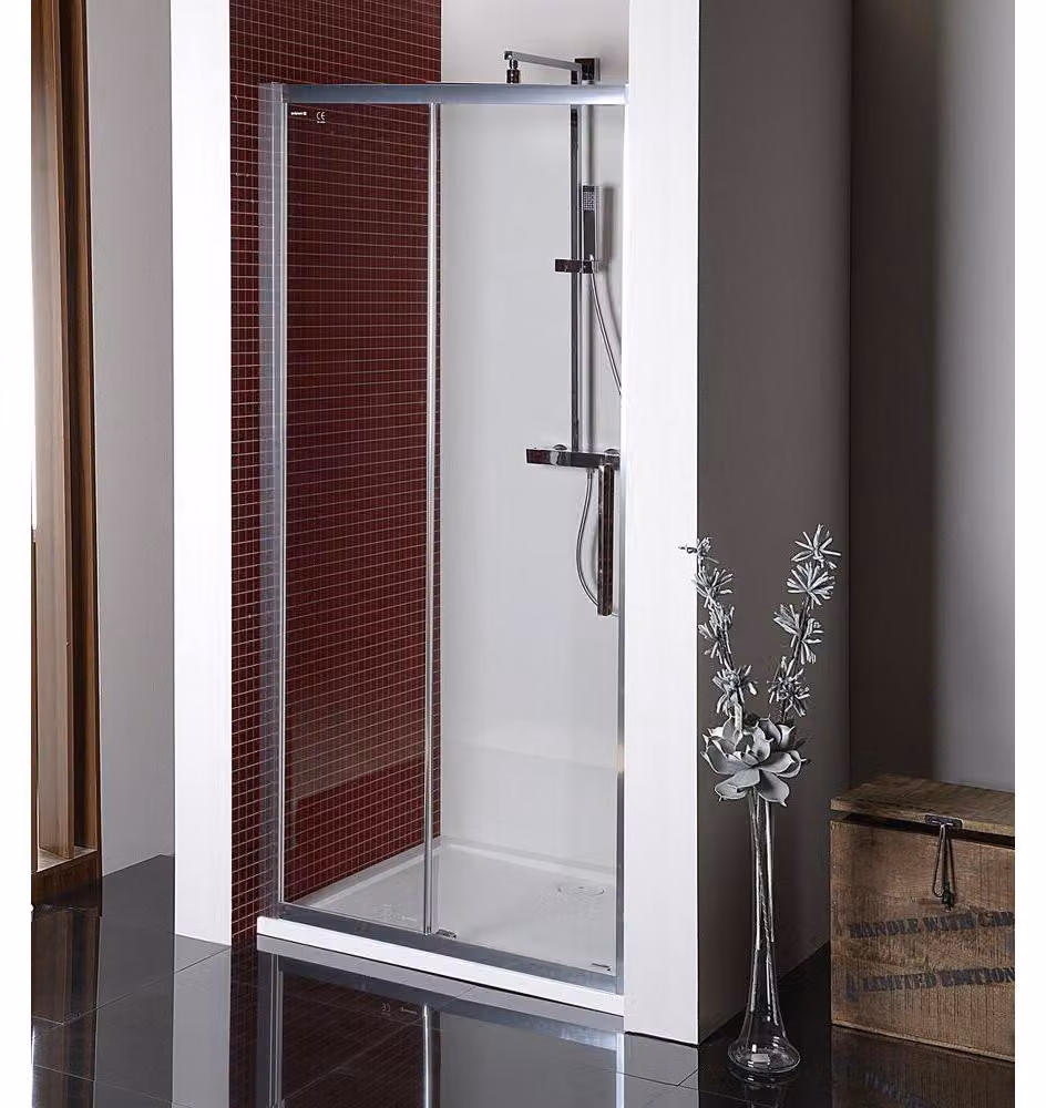 Polysan Lucis Line - Porta doccia 1000 mm, vetro trasparente DL1015