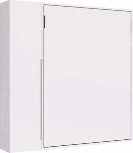 Letto matrimoniale a scomparsa Versia Itamoby con armadio a 1 anta sinistra colore bianco – 1
