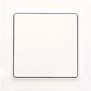 ELTAKO Pulsante radio bianco polare glz 55x55mm