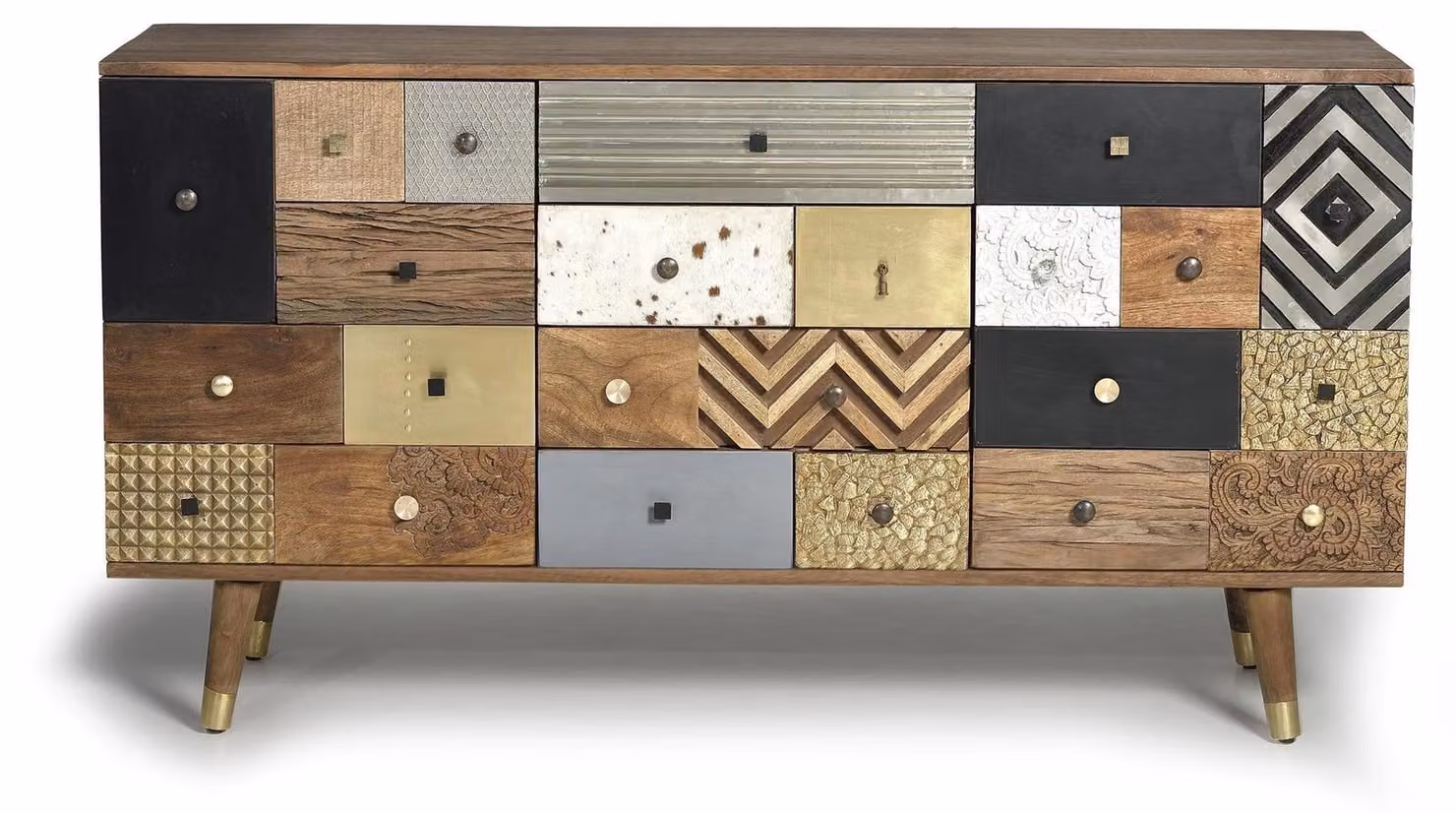 Credenza in legno di mango Mumbai, 78 cm x 150 cm x 40 cm Giner y Colomer