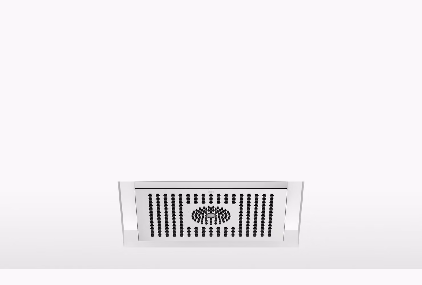 Douche de pluie Dornbracht pour montage au plafond, avec éclairage LED, 300x240mm, 28044980-93, 28044980-93