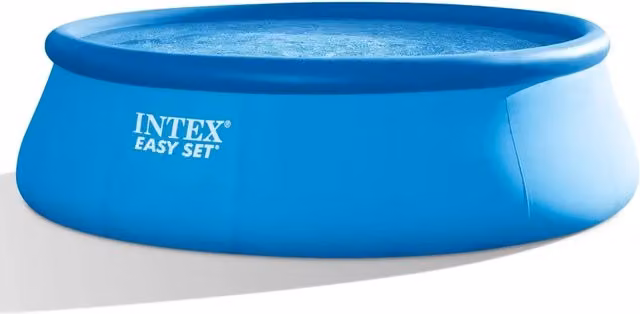 Piscina gonfiabile rotonda Intex Easy Set blu L: 457 cm, H: 122 cm