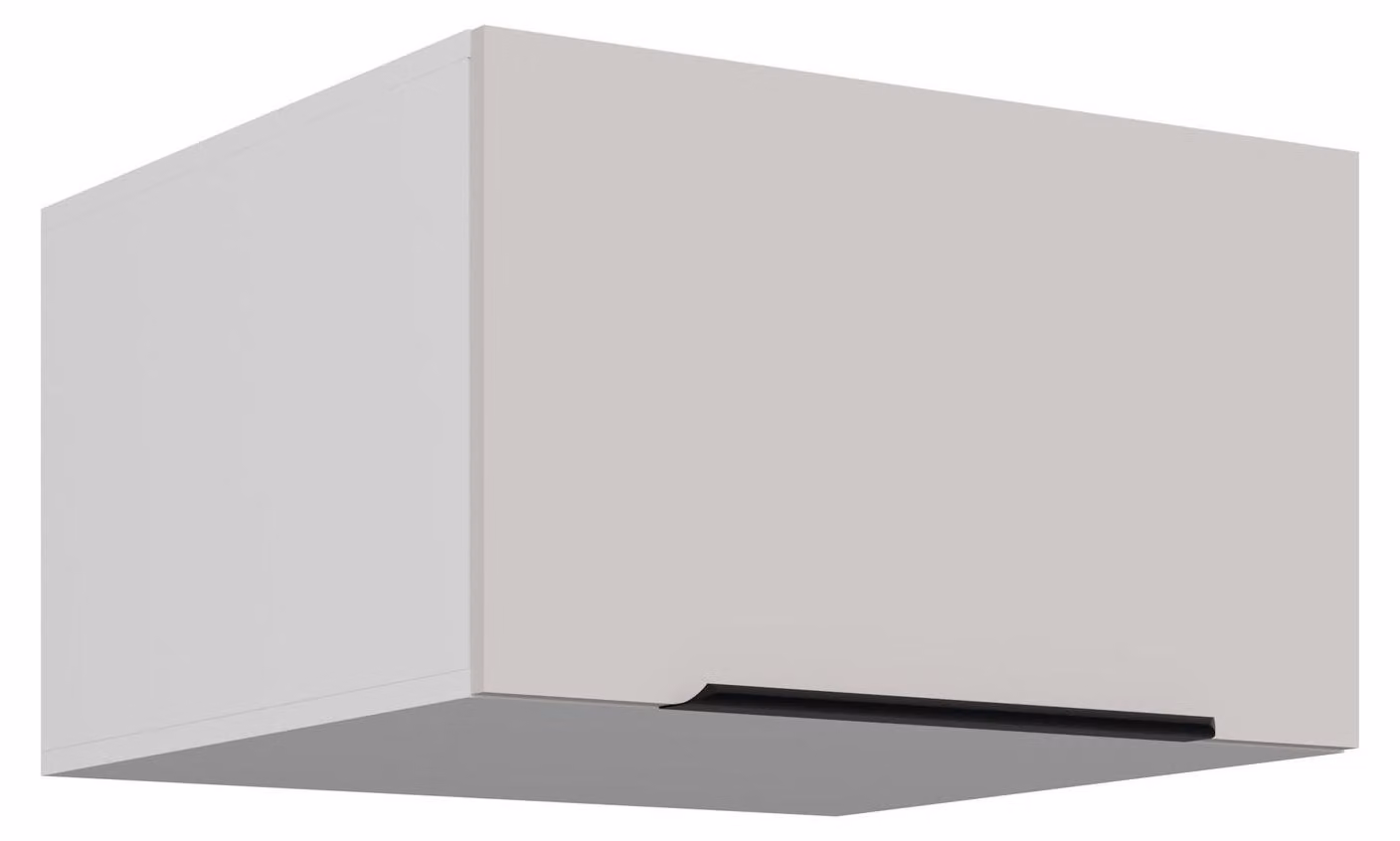 Credenza alta da 60 cm COMO, color cashmere beige opaco + bianco opaco, angolo cottura, blocco cucina, cucina, cucina componibile