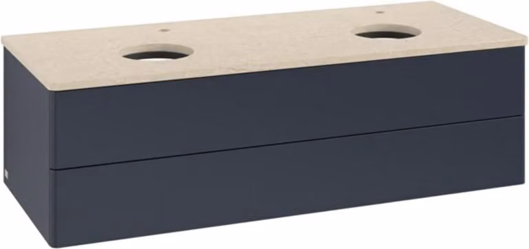 Mobiletto V&B senza struttura frontale, con illuminazione Antao 120x36x50cm, HL, WBP botti., md b m Lac