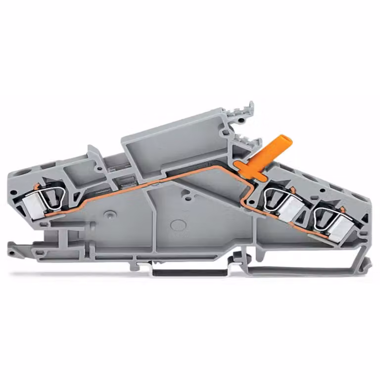 Morsetto passante WAGO 0,2-6 mm² 282-866 grigio 282-866