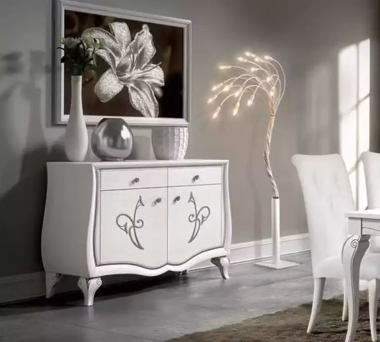 Sideboard Kommode Wohnzimmer Luxus Kommoden Weiß Möbel Holzschrank