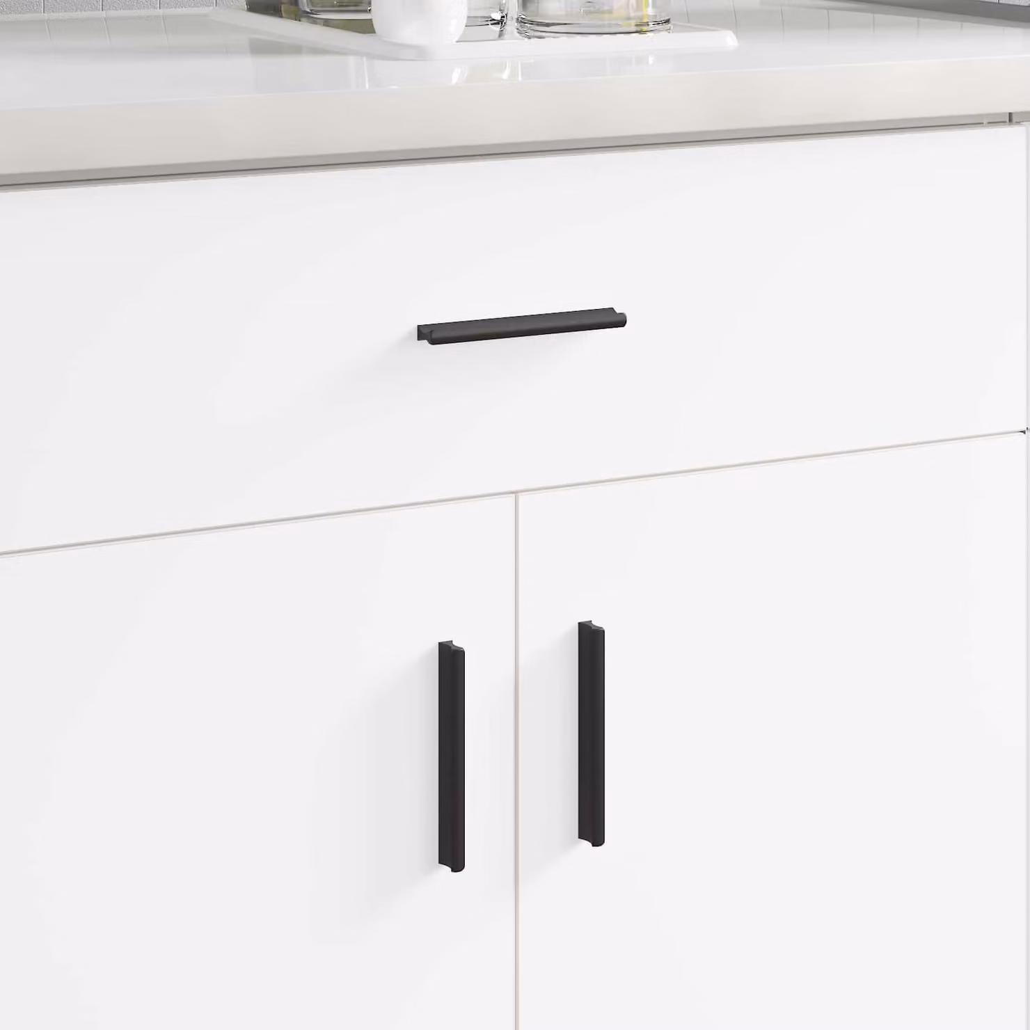 Manico per arco vidaXL in alluminio nero opaco, L/P/H: 10,6 x 7,4 x 1,55 cm