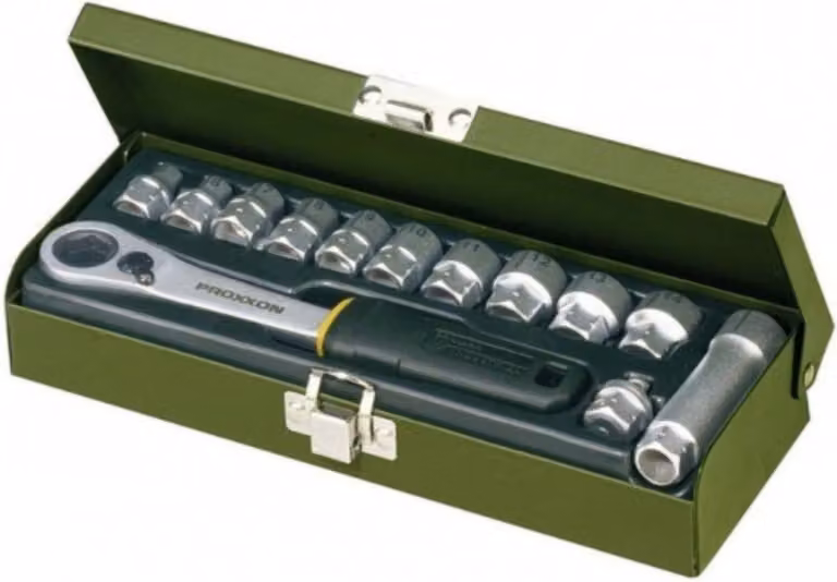 Proxxon 23602 Werkstatt-Spezialsatz, 5.5 bis 14 mm (13-tlg.), 1/4"