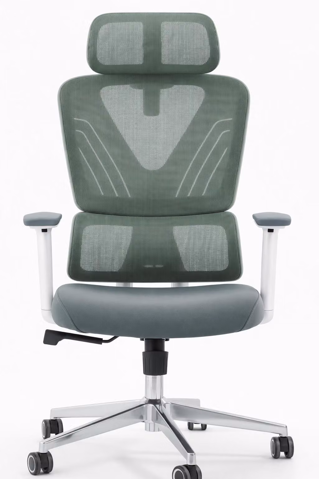 Sedia da ufficio ergonomica con schienale in rete e braccioli regolabili